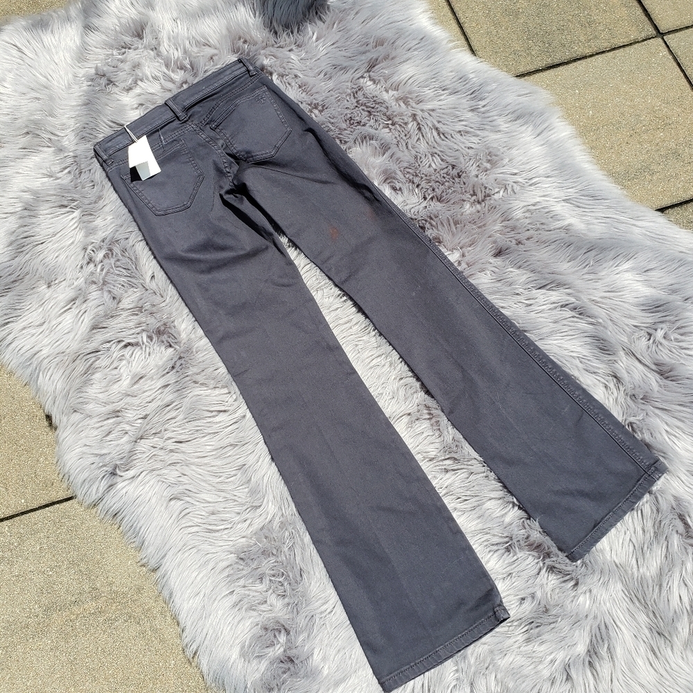 NWT Tory Burch Sabrina Flare Jeans Gray size 24 - Picture 8 of 12